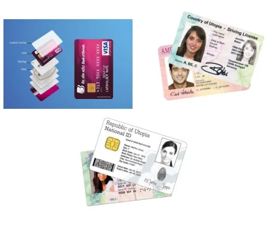 PETG-overlay voor ID-kaart